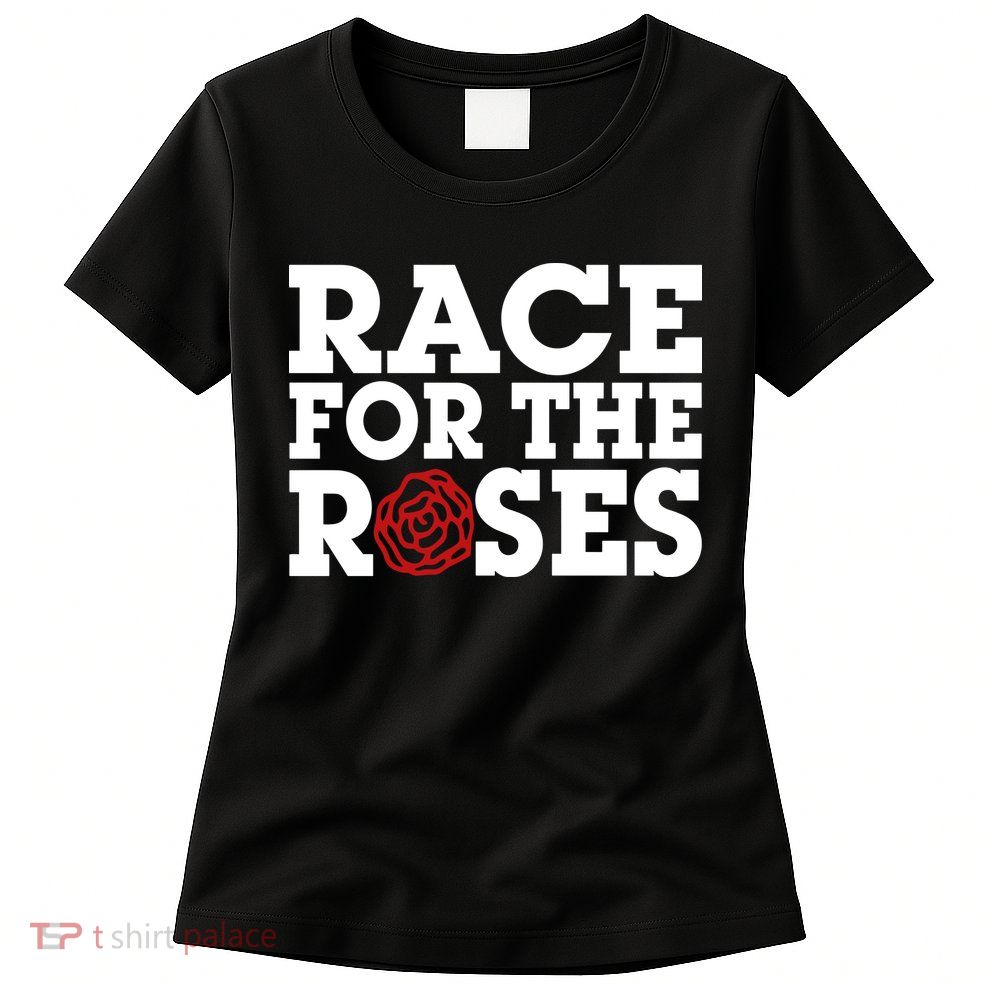 Race For The Roses Womens T-Shirt