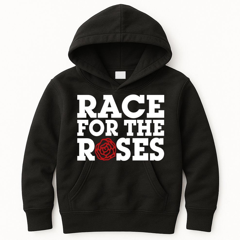 Race For The Roses Kids Hoodie