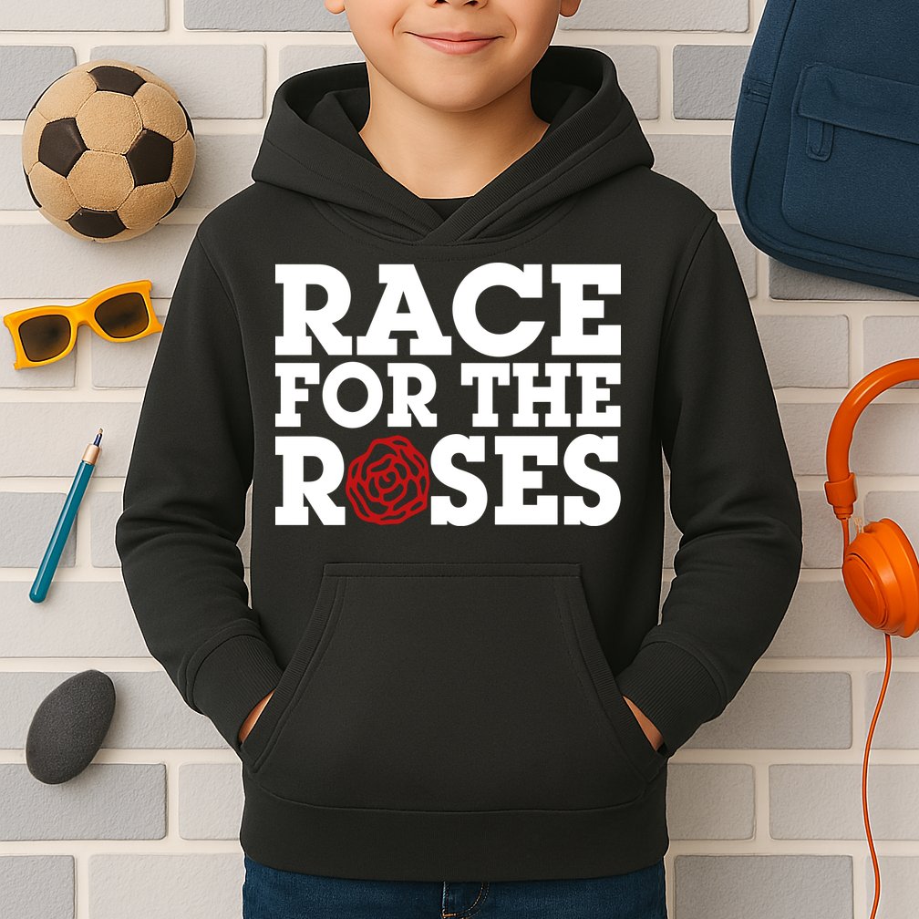 Race For The Roses Kids Hoodie