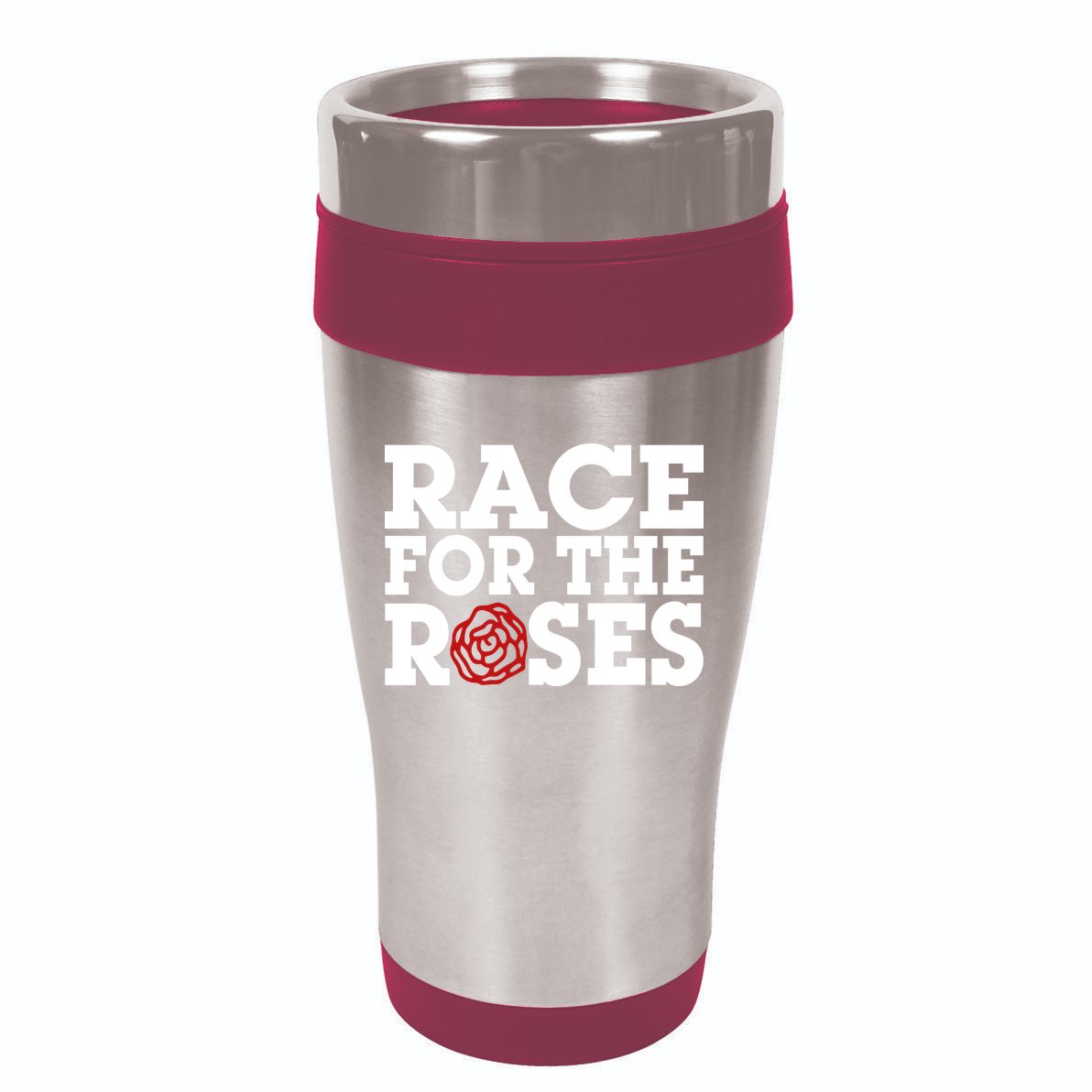 Race For The Roses 16oz Travel Tumbler