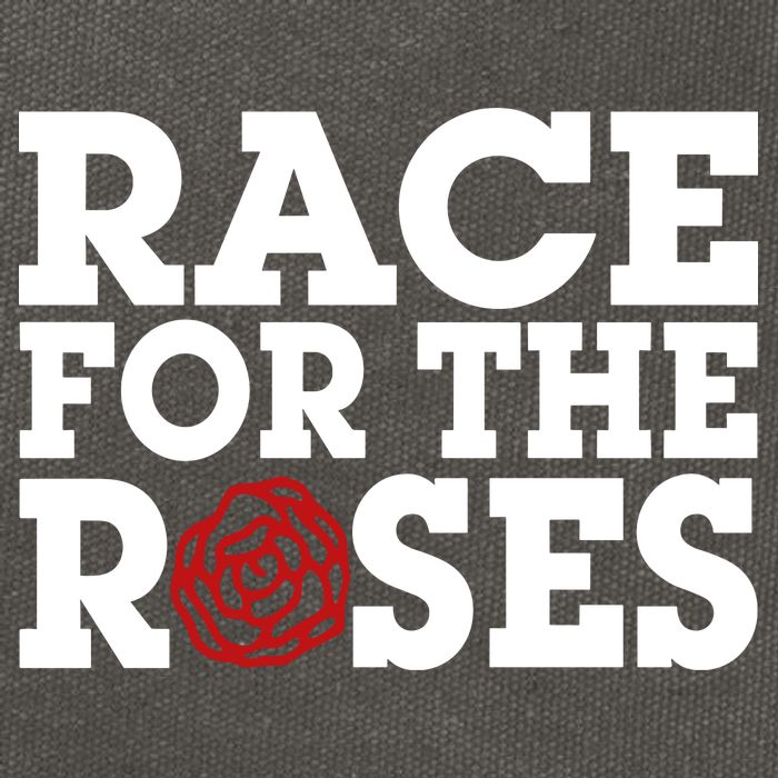 Race For The Roses Cotton Canvas Backpack