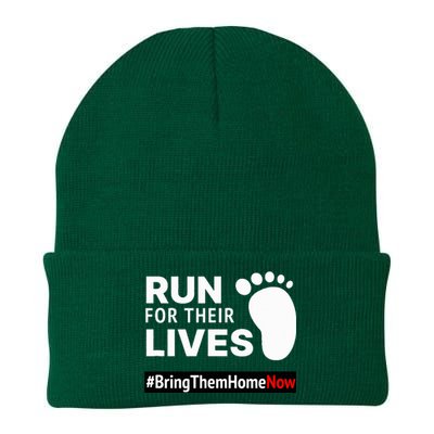 Run for Their Lives Knit Cap Winter Beanie