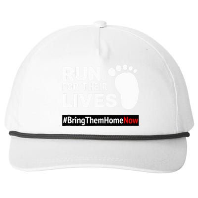 Run for Their Lives Snapback Five-Panel Rope Hat