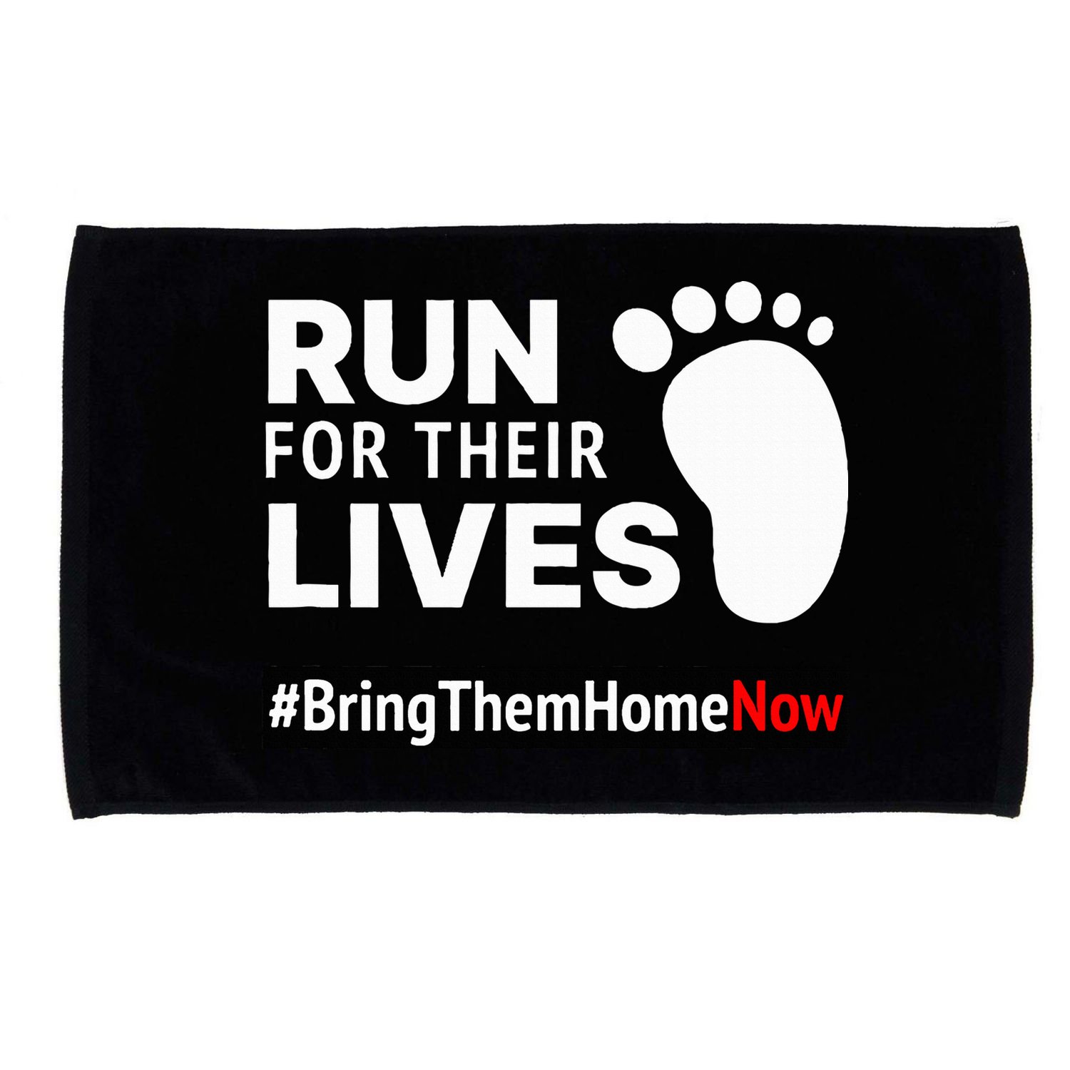 Run for Their Lives Microfiber Hand Towel