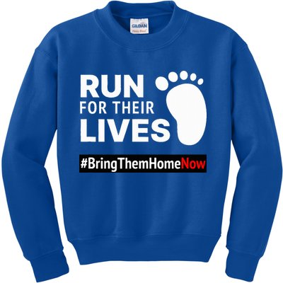 Run for Their Lives Kids Sweatshirt