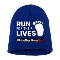 Run for Their Lives Short Acrylic Beanie