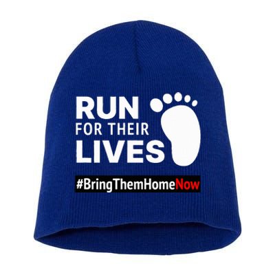 Run for Their Lives Short Acrylic Beanie