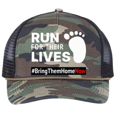 Run for Their Lives Retro Rope Trucker Hat Cap