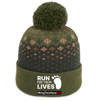 Run for Their Lives The Baniff Cuffed Pom Beanie