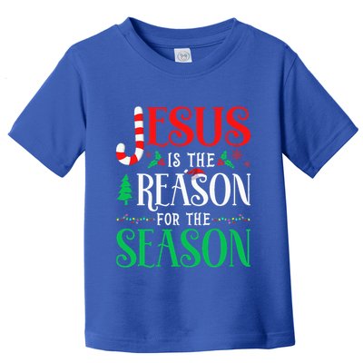 Reason for the Season Celebrating Christmas with Jesus Toddler T-Shirt