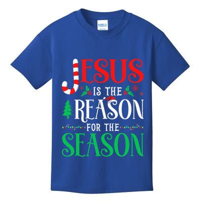 Reason for the Season Celebrating Christmas with Jesus Kids T-Shirt