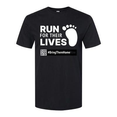 Run For Their Lives Bring Them Home Now Softstyle CVC T-Shirt