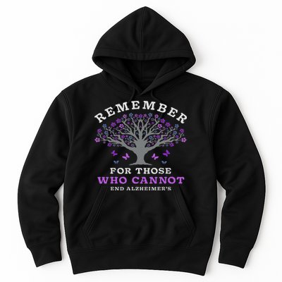 Remember For Those Who Cannot Alzheimer's Awareness Dementia Hoodie