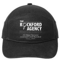 Rockford Files The Rockford Agency Classic Tv 7-Panel Snapback Hat