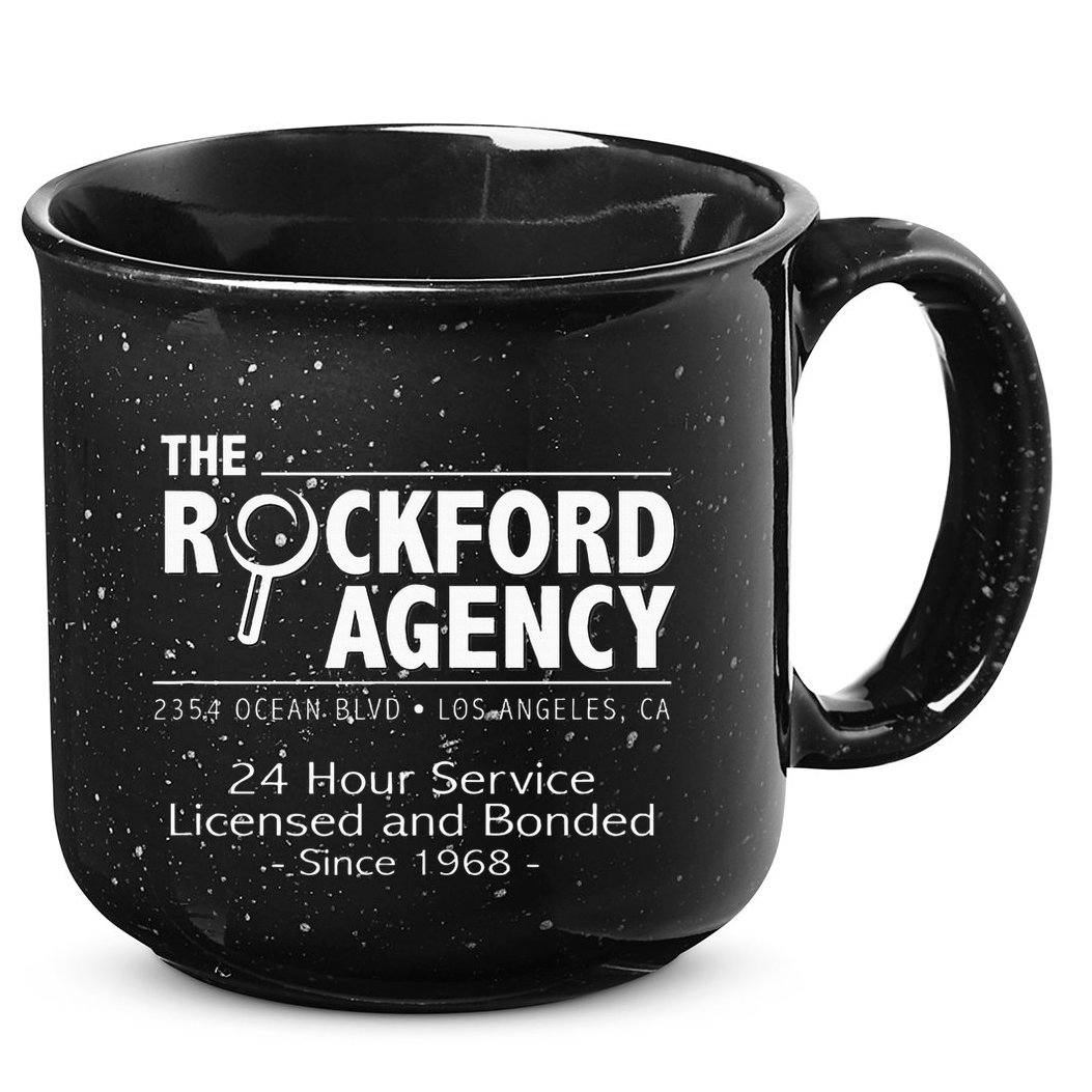 Rockford Files The Rockford Agency Classic Tv 15oz Campfire Ceramic Mug