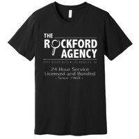 Rockford Files The Rockford Agency Classic Tv Premium T-Shirt