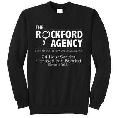 Rockford Files The Rockford Agency Classic Tv Tall Sweatshirt