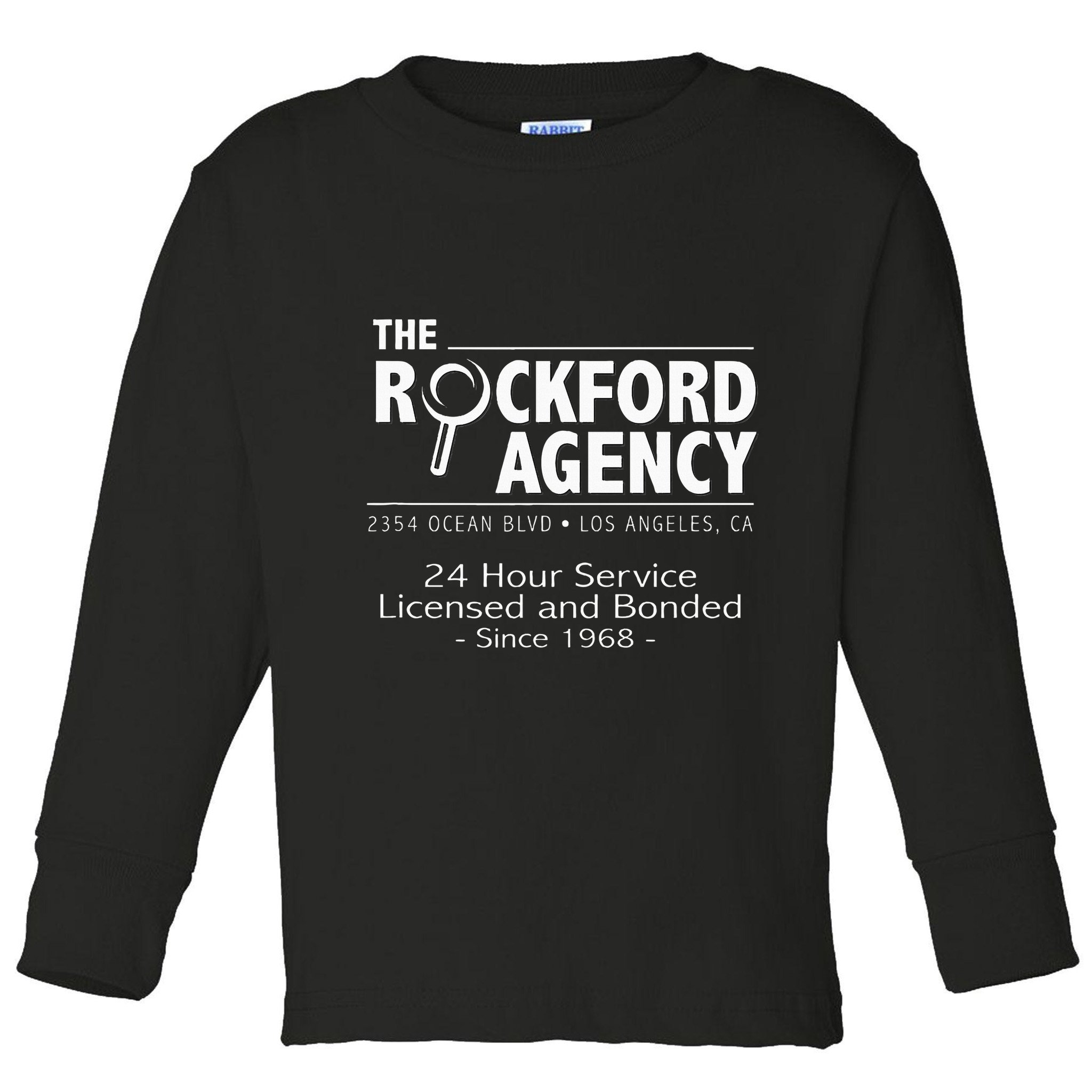 Rockford Files The Rockford Agency Classic Tv Toddler Long Sleeve Shirt