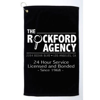 Rockford Files The Rockford Agency Classic Tv Platinum Collection Golf Towel