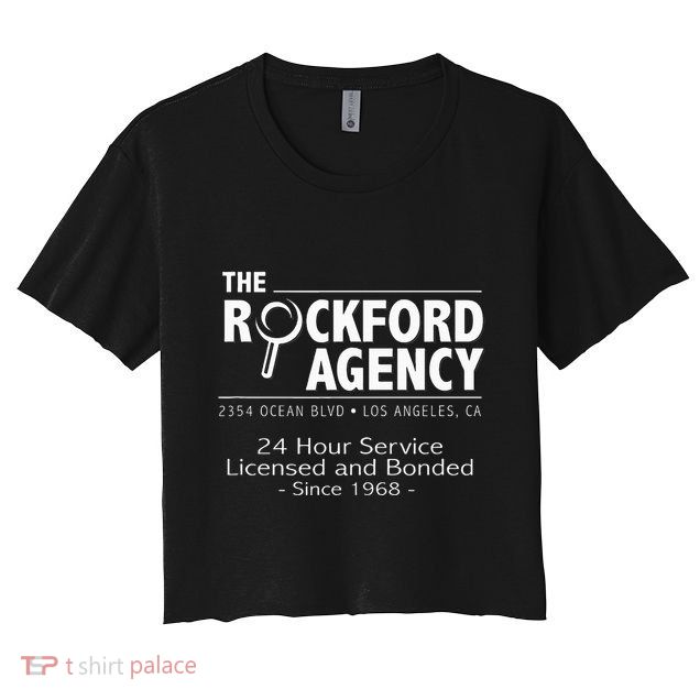 Rockford Files The Rockford Agency Classic Tv Crop Top