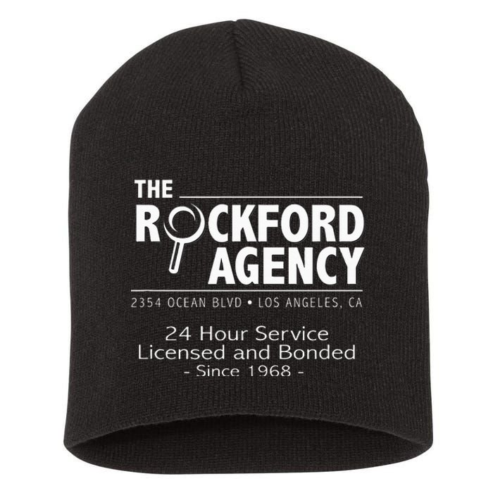 Rockford Files The Rockford Agency Classic Tv Short Acrylic Beanie