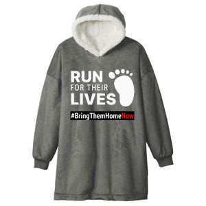 Run for Their Lives Hooded Wearable Blanket