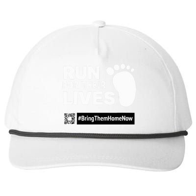 Run for Their Lives Snapback Five-Panel Rope Hat