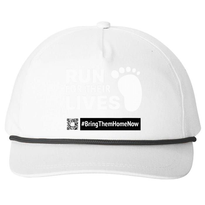 Run for Their Lives Snapback Five-Panel Rope Hat