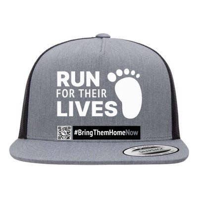 Run for Their Lives Flat Bill Trucker Hat