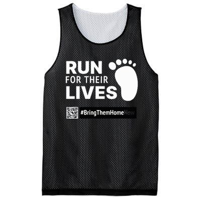 Run for Their Lives Mesh Reversible Basketball Jersey Tank