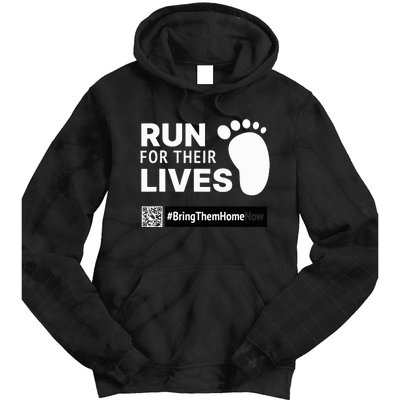 Run for Their Lives Tie Dye Hoodie