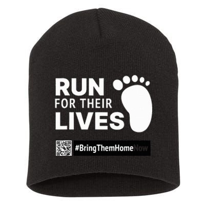 Run for Their Lives Short Acrylic Beanie