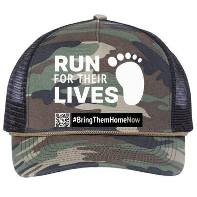 Run for Their Lives Retro Rope Trucker Hat Cap