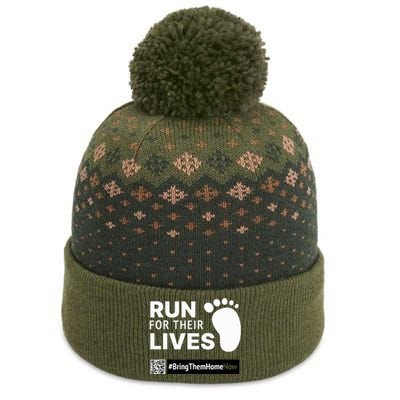 Run for Their Lives The Baniff Cuffed Pom Beanie