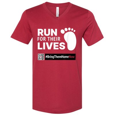 Run For Their Lives V-Neck T-Shirt