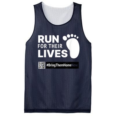 Run For Their Lives Mesh Reversible Basketball Jersey Tank