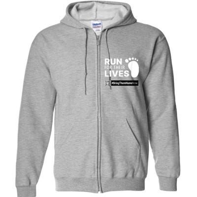 Run For Their Lives Full Zip Hoodie