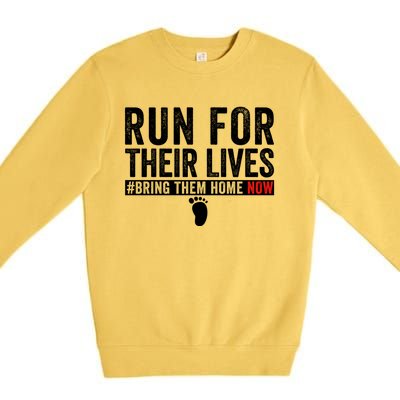 Run For Their Lives Premium Crewneck Sweatshirt