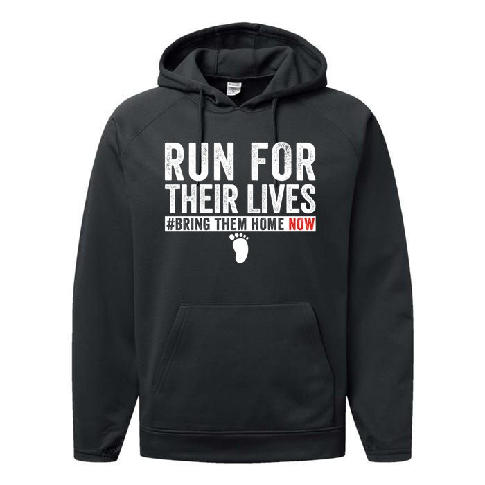 Run For Their Lives Performance Fleece Hoodie