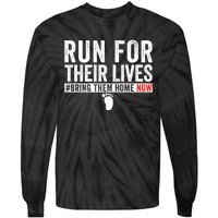 Run For Their Lives Tie-Dye Long Sleeve Shirt