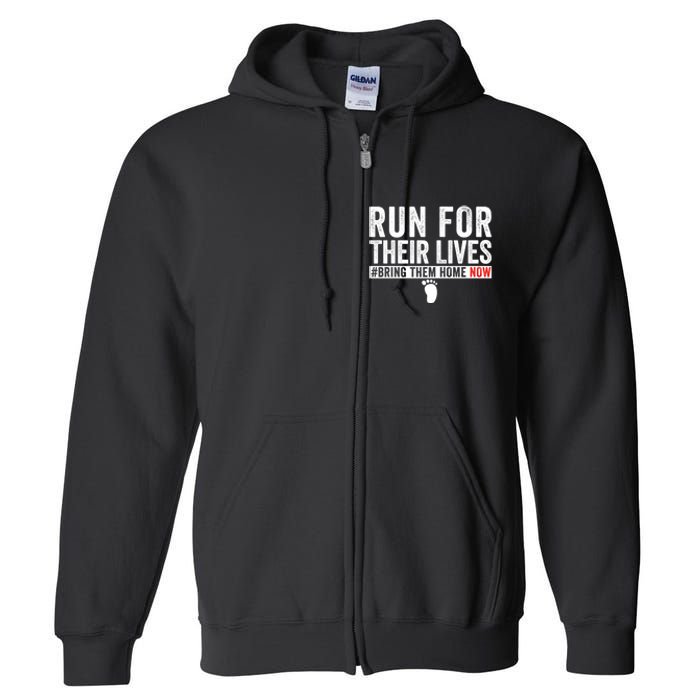 Run For Their Lives Full Zip Hoodie