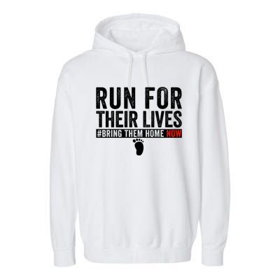 Run For Their Lives Garment-Dyed Fleece Hoodie