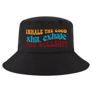 Retro Funny T , Inhale The Cool Comfort Performance Bucket Hat