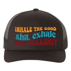 Retro Funny T , Inhale The Yupoong Adult 5-Panel Trucker Hat