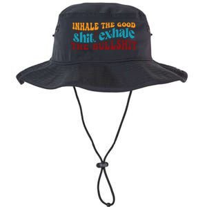 Retro Funny T , Inhale The Legacy Cool Fit Booney Bucket Hat