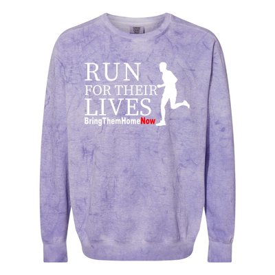 Run For Their Lives Colorblast Crewneck Sweatshirt