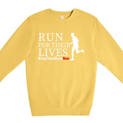 Run For Their Lives Premium Crewneck Sweatshirt