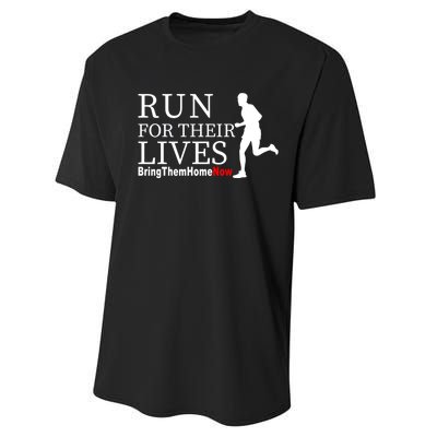 Run For Their Lives Performance Sprint T-Shirt