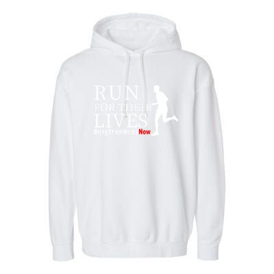 Run For Their Lives Garment-Dyed Fleece Hoodie