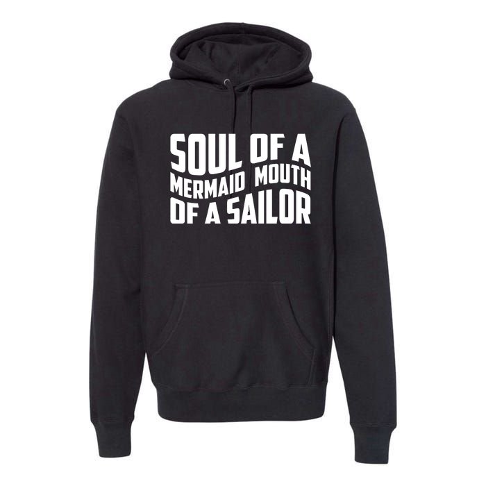 Retro Funny T , Soul Of A Me Premium Hoodie